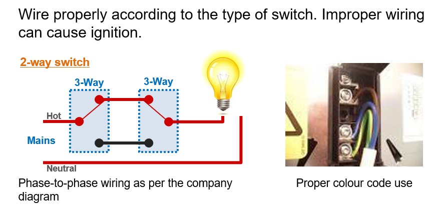 How to wire swicthes?